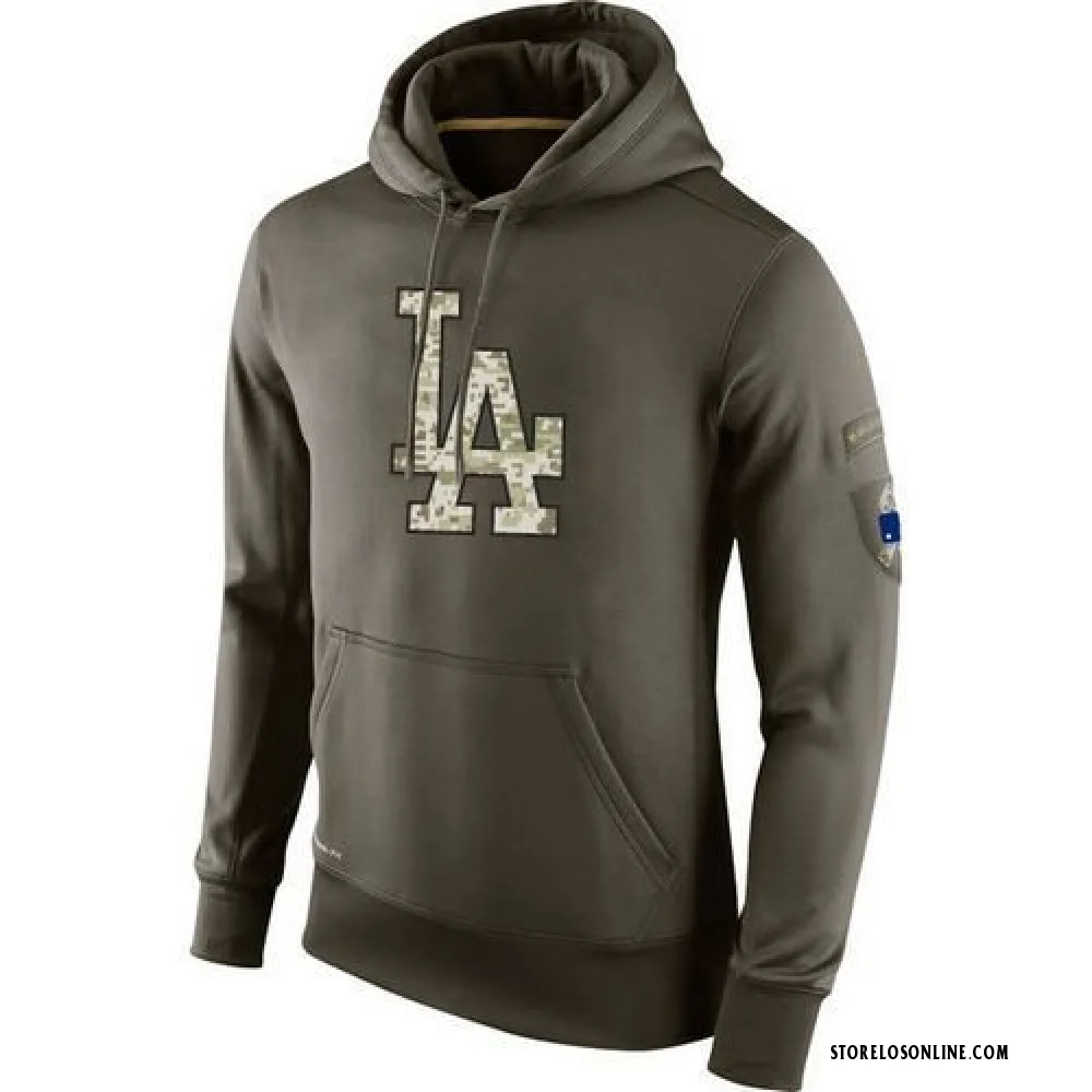 Dodgers Store 1 Core Men's Hooded Performance Sweatshirt - WSDHZS